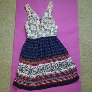Papaya pattern dress